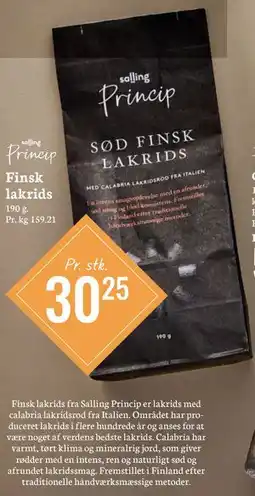 Føtex Finsk lakrids tilbud