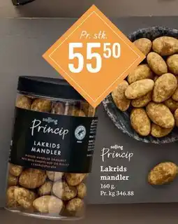 Føtex Lakrids mandler tilbud