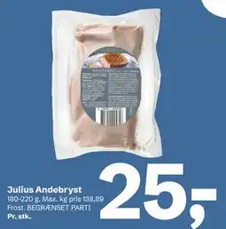 Let-Køb Julius Andebryst tilbud