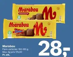Let-Køb Marabou tilbud