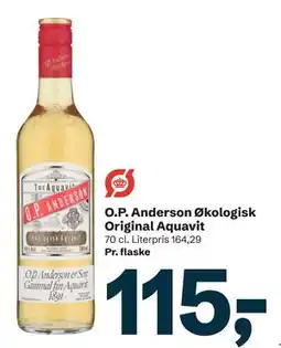 Let-Køb O.P. Anderson Økologisk Original Aquavit tilbud