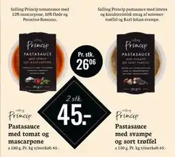 Føtex Pastasauce med tomat og mascarpone tilbud