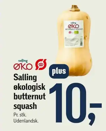 Føtex Salling økologisk butternut squash tilbud