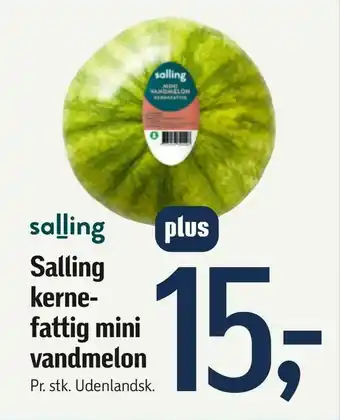 Føtex Salling kerne squash fattig mini vandmelon tilbud