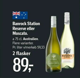 Banrock Station Reserve eller Moscato