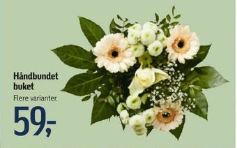 Føtex Håndbundet buket tilbud