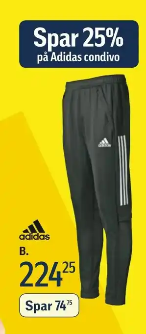 Føtex Save 25% på Adidas condivo tilbud