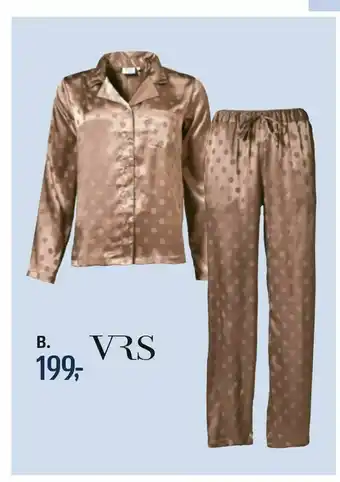 Føtex Satin pyjamas tilbud