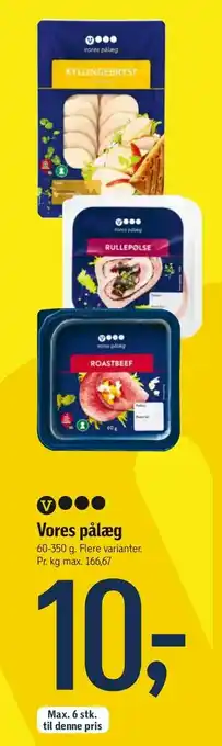 Føtex Vores pålæg tilbud