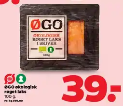 Netto ØGO økologisk røget laks tilbud