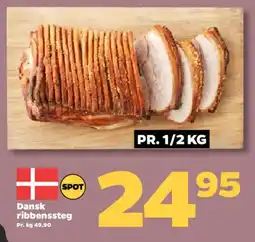 Netto Dansk ribbensteg tilbud