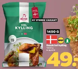 Netto Hel kylling tilbud