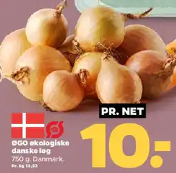 Netto ØGO økologiske danske løg tilbud
