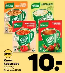 Netto Knorr koppsuppe tilbud