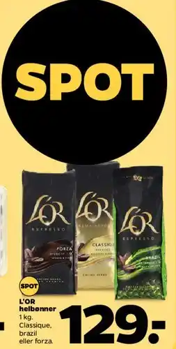 Netto L'OR helebønner tilbud