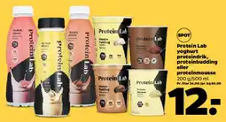 Netto Protein Lab yoghurt / proteindrik / proteinbudding / proteinmousse tilbud