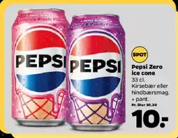 Netto Pepsi Zero Ice Cone (33 cl) tilbud