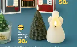 Netto Vokslys med LED tilbud