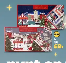 Netto Spil (julekalender/gaveæske) tilbud