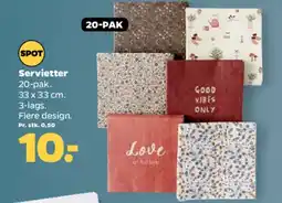 Netto Servietter (20-pak) tilbud