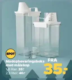 Netto Madopbevaringsboks med måleskop tilbud