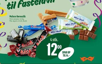 Min Købmand Malaco Børneslik tilbud