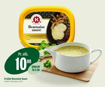 Min Købmand K-Salat Bearnaise Sauce tilbud