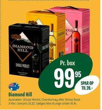Min Købmand Diamond Hill tilbud