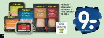 REMA 1000 Pålækker pålæg eller baconpostej tilbud