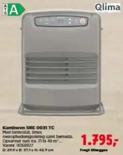 jem & fix Qlima Kaminovn SRE 0031 TC tilbud