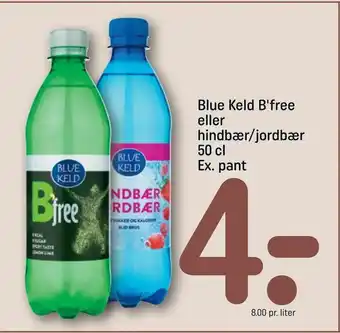 REMA 1000 Blue Keld B'free eller hindbær/jordbær tilbud