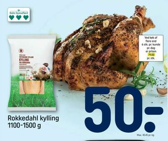 REMA 1000 Rokkedahl kylling tilbud