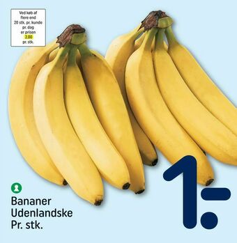 REMA 1000 Bananer tilbud