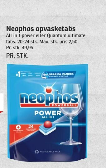 Neophos opvasketabs