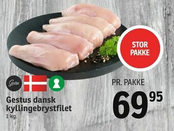 SPAR Gestus dansk kyllingebrystfilet tilbud