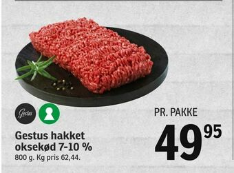 SPAR Gestus hakket oksekød 7-10 % tilbud