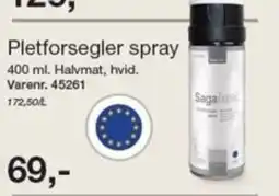 Harald Nyborg Saga basic Pletforsegler spray tilbud