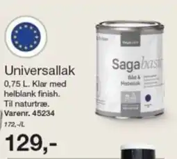 Harald Nyborg Saga basic Universallak tilbud