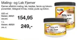 Harald Nyborg Polyfilla Maling- og lak fjerner tilbud