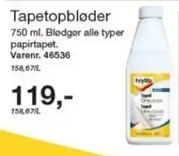 Harald Nyborg Polytta Tapetopbløder tilbud