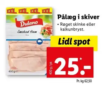 Let-Køb Pålæg i skiver tilbud