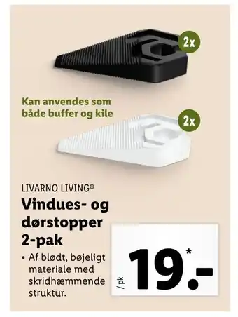Let-Køb Vindues- og dørstopper tilbud