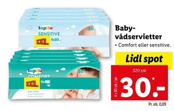 Baby-vådservietter