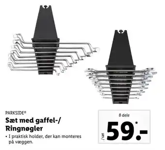 Sæt med gaffel-/ Ringnøgler