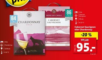 Cabernet Sauvignon eller Chardonnay