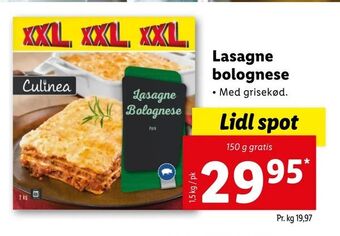 Lasagne bolognese