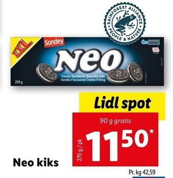 Let-Køb Neo kiks tilbud
