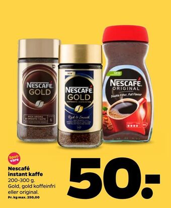 Netto Nescafé instant kaffe tilbud