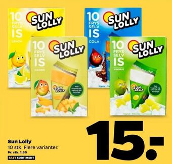 Netto Sun Lolly tilbud