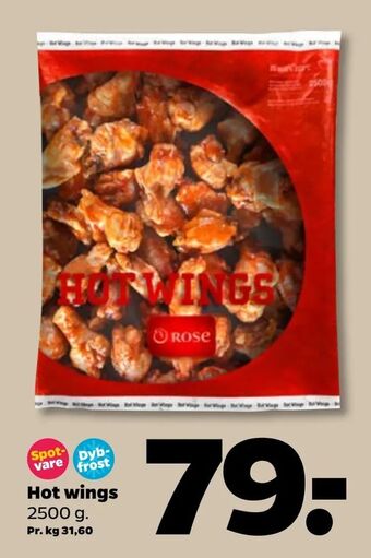 Netto Hot wings tilbud